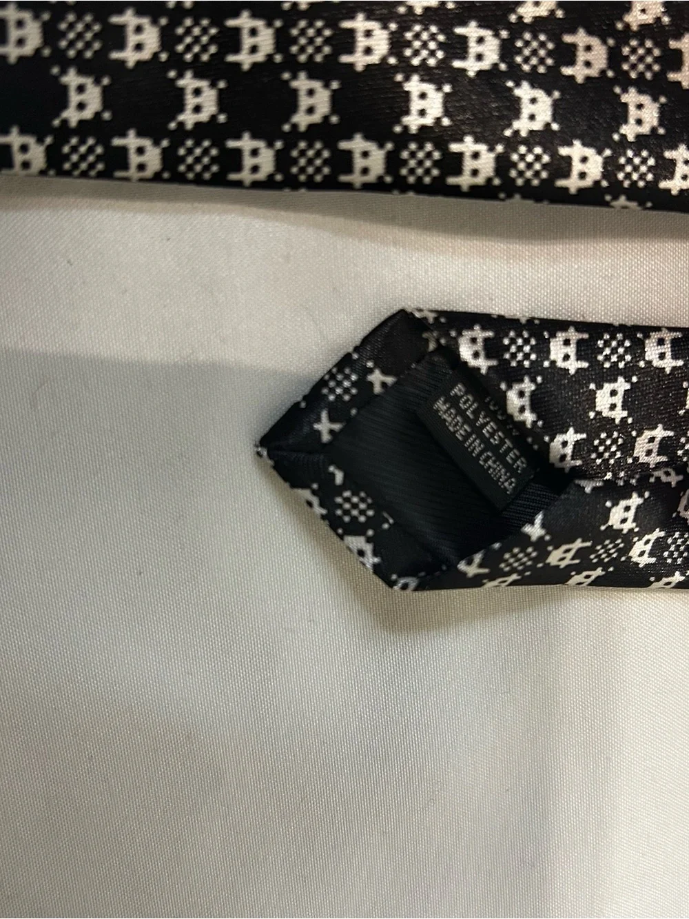 Space Invaders Pattern Tie - Men's. 58 inches